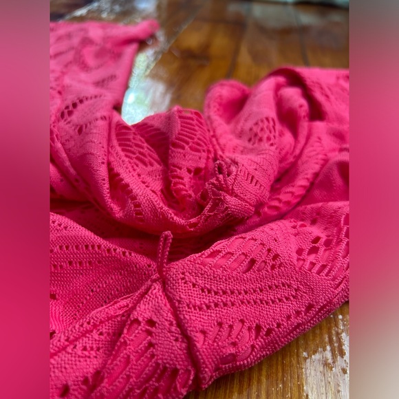 London Style Collection_Pink Lace Dress_Womens 4P - Picture 9 of 9